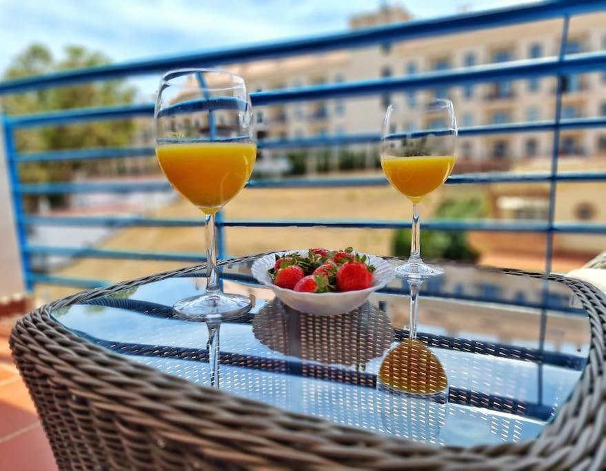 Ferienwohnung Acogedor Piso Con Terraza Y Parking! Benalmádena Exterior foto